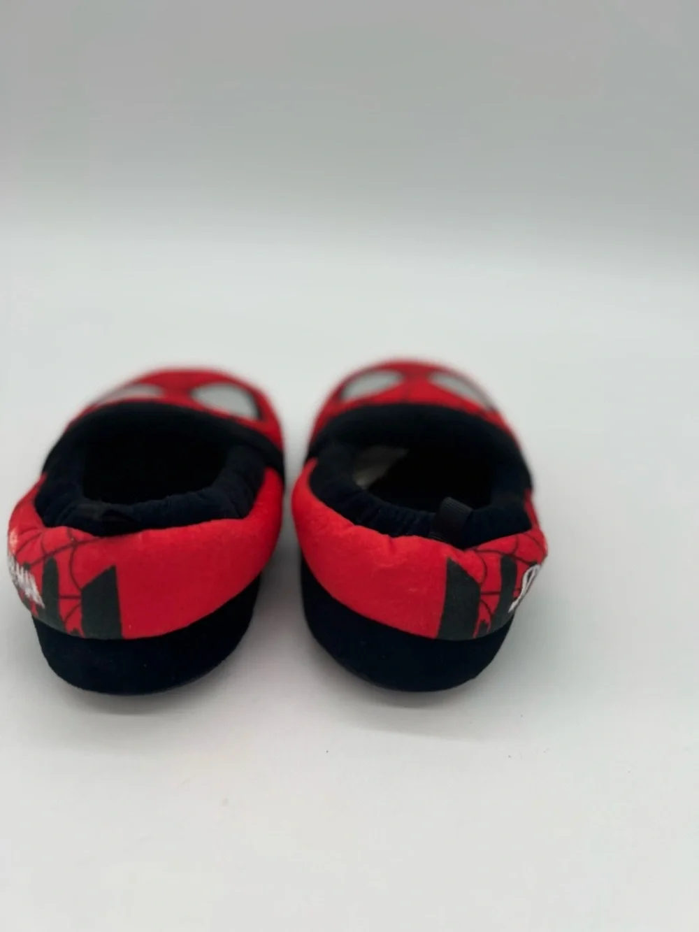 Marvel Spiderman Slippers Child  Sz L 9/10